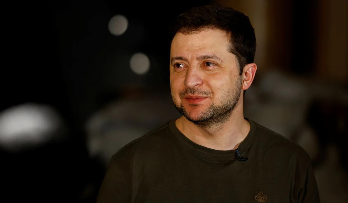 Ukrainian President Volodymyr Zelenskiy